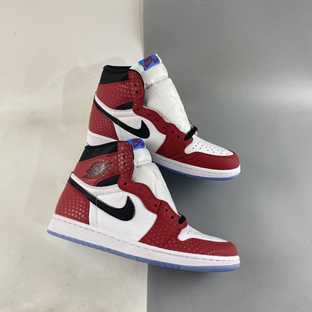 P420  AirJordan 1 Retro High OG ”Origin Story” 新版芝加哥/蜘蛛侠 555088-602