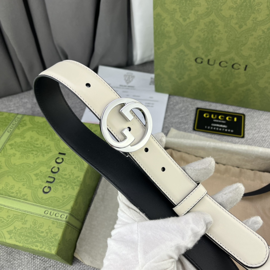 Luxury Calf Skin Collection with Double-G Logo for Hollywood Fashion Show - 图片 4