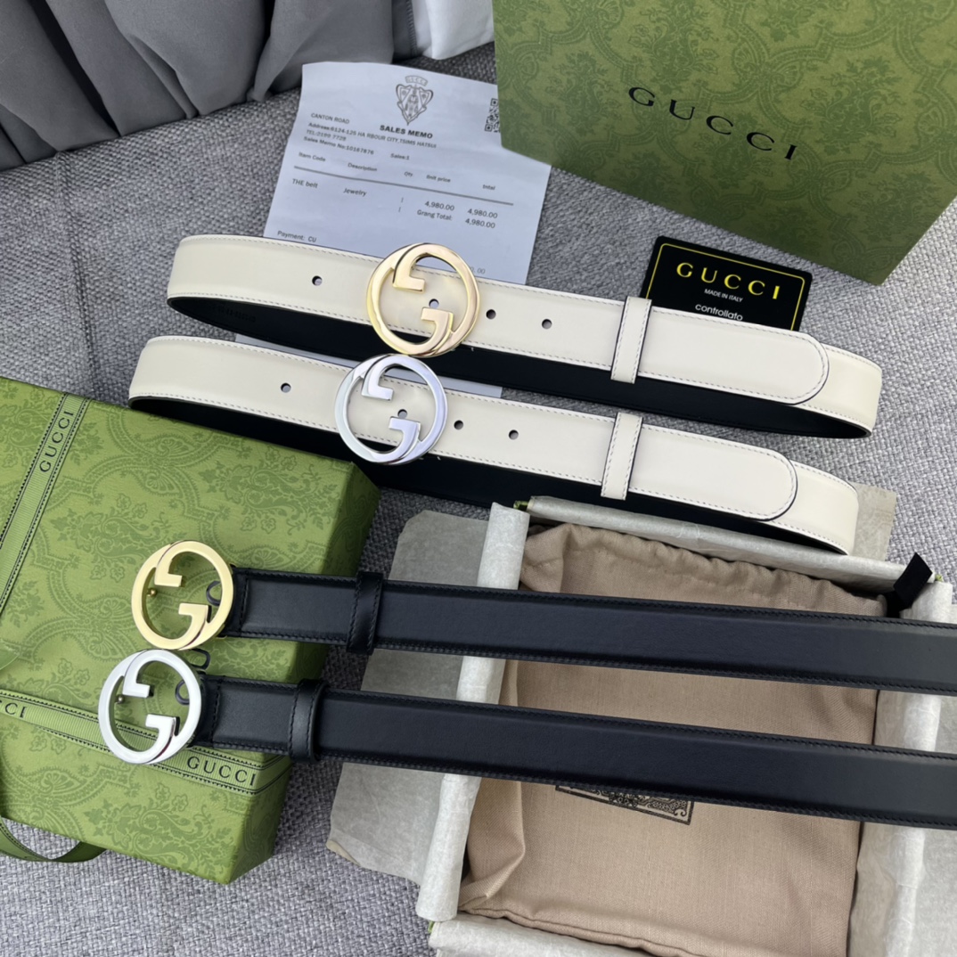 Luxury Calf Skin Collection with Double-G Logo for Hollywood Fashion Show - 图片 9