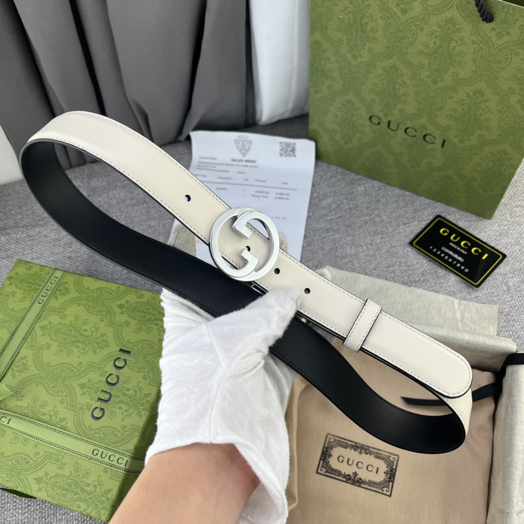 Luxury Calf Skin Collection with Double-G Logo for Hollywood Fashion Show - 图片 3