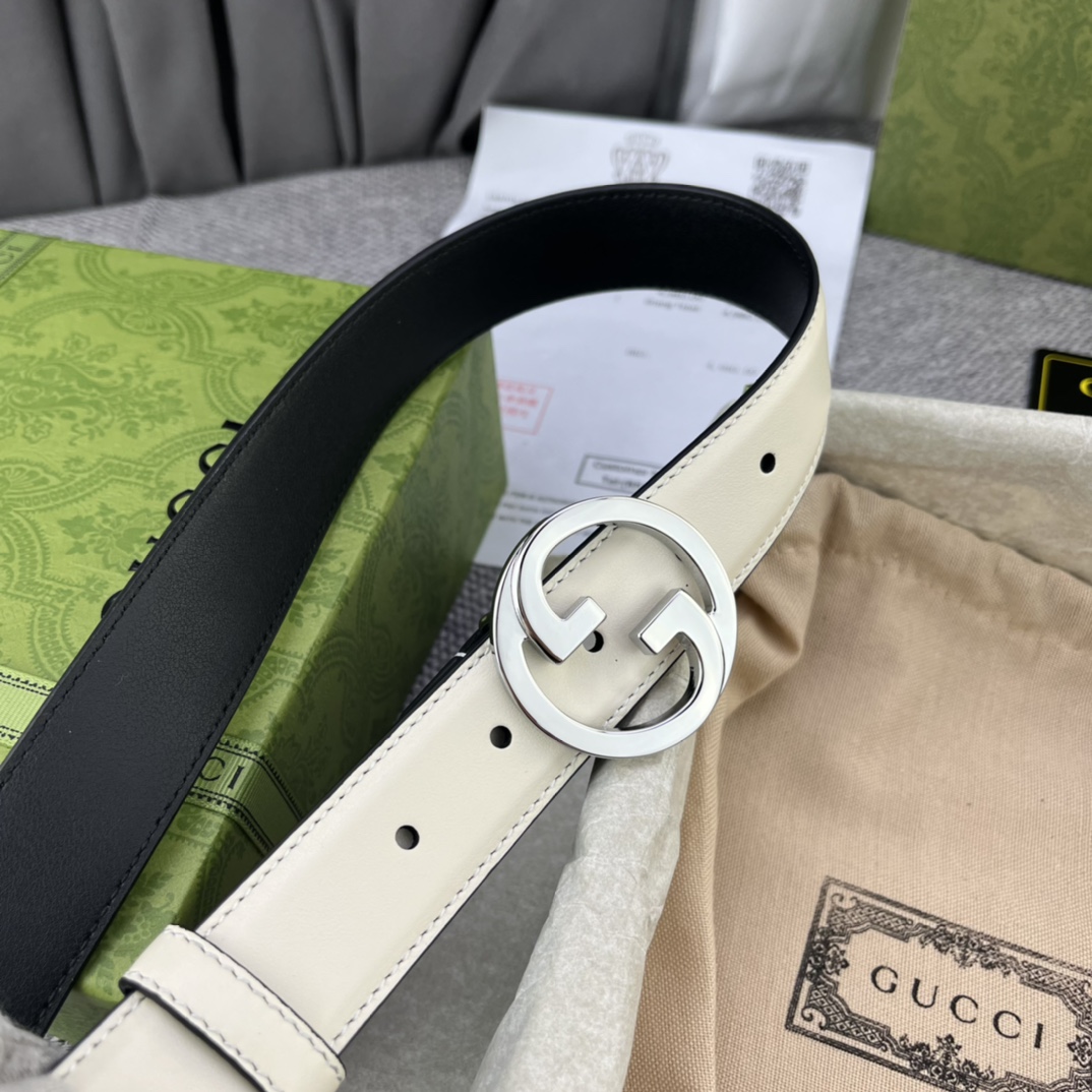 Luxury Calf Skin Collection with Double-G Logo for Hollywood Fashion Show - 图片 8
