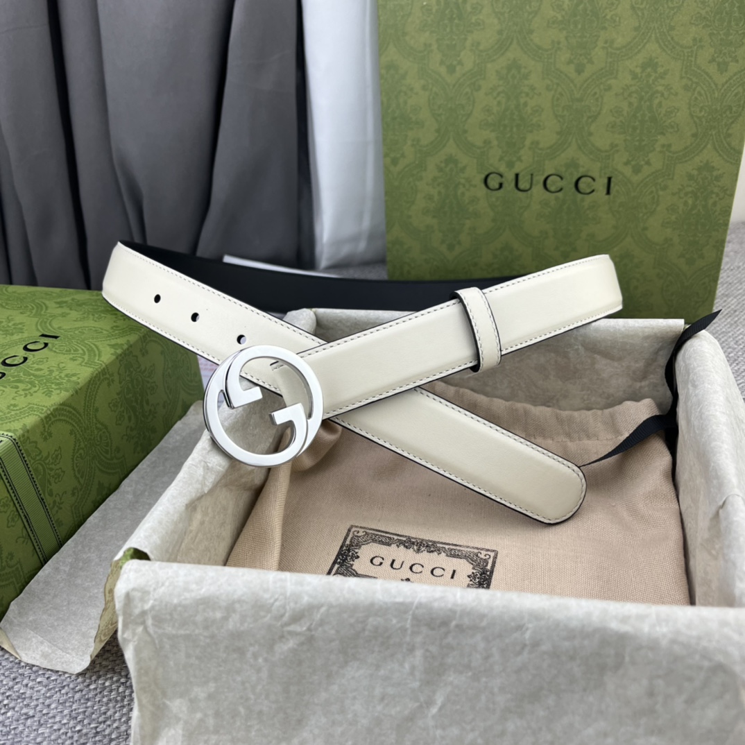 Luxury Calf Skin Collection with Double-G Logo for Hollywood Fashion Show - 图片 5