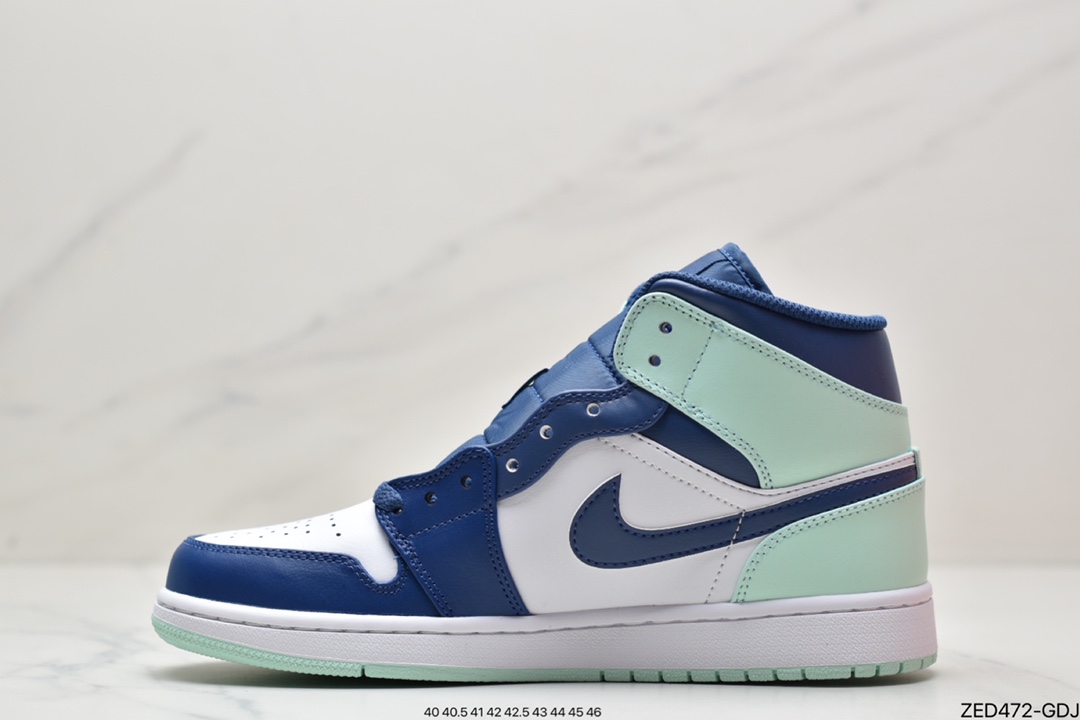 260 耐克Nike Wmns Air Jordan 1 Mid GS”Multcolor”AJ1乔丹一代