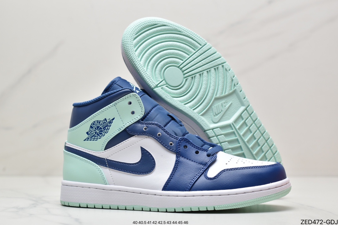 260 耐克Nike Wmns Air Jordan 1 Mid GS”Multcolor”AJ1乔丹一代