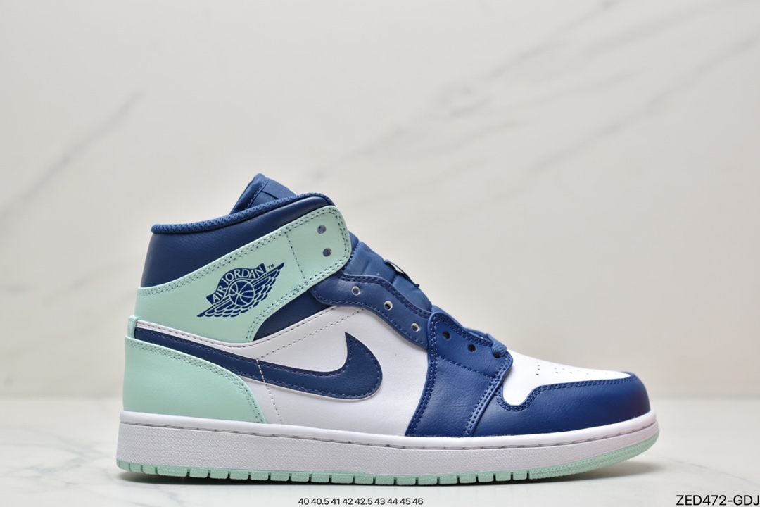 260 耐克Nike Wmns Air Jordan 1 Mid GS”Multcolor”AJ1乔丹一代