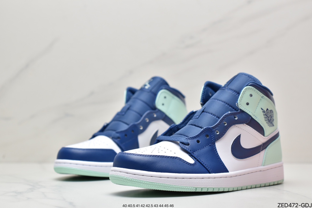 260 耐克Nike Wmns Air Jordan 1 Mid GS”Multcolor”AJ1乔丹一代