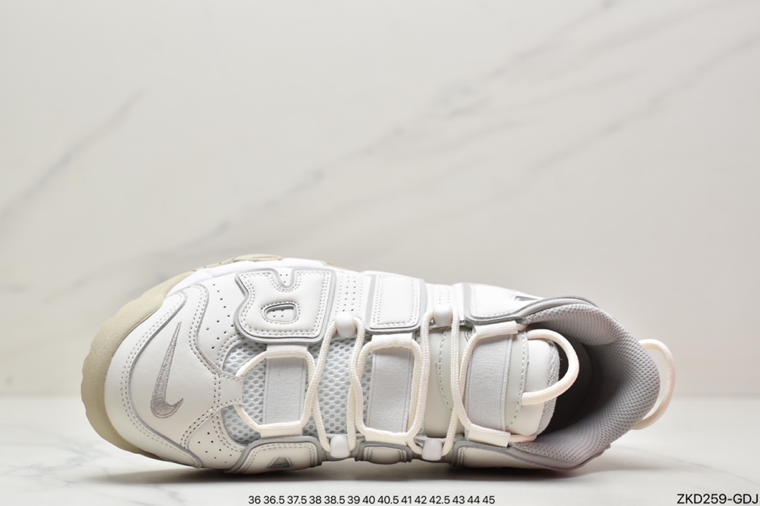 270 Air More Uptempo 代表着历史最高版本皮蓬原盒原标DM1023