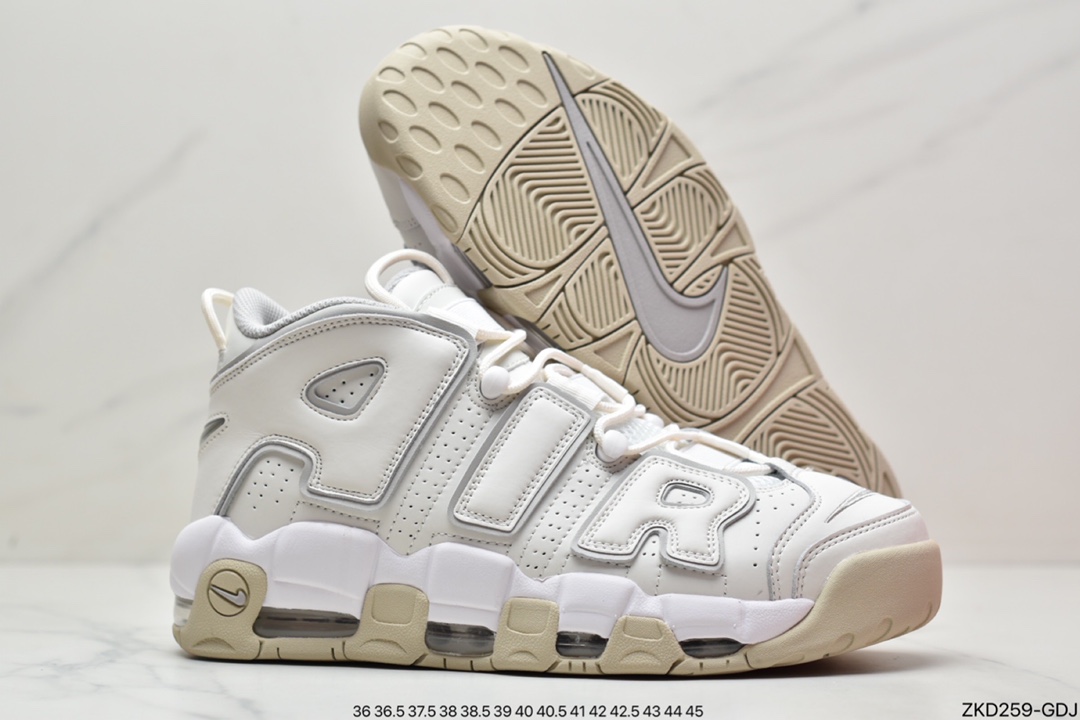 270 Air More Uptempo 代表着历史最高版本皮蓬原盒原标DM1023