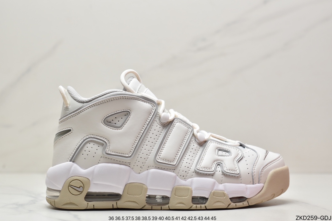 270 Air More Uptempo 代表着历史最高版本皮蓬原盒原标DM1023