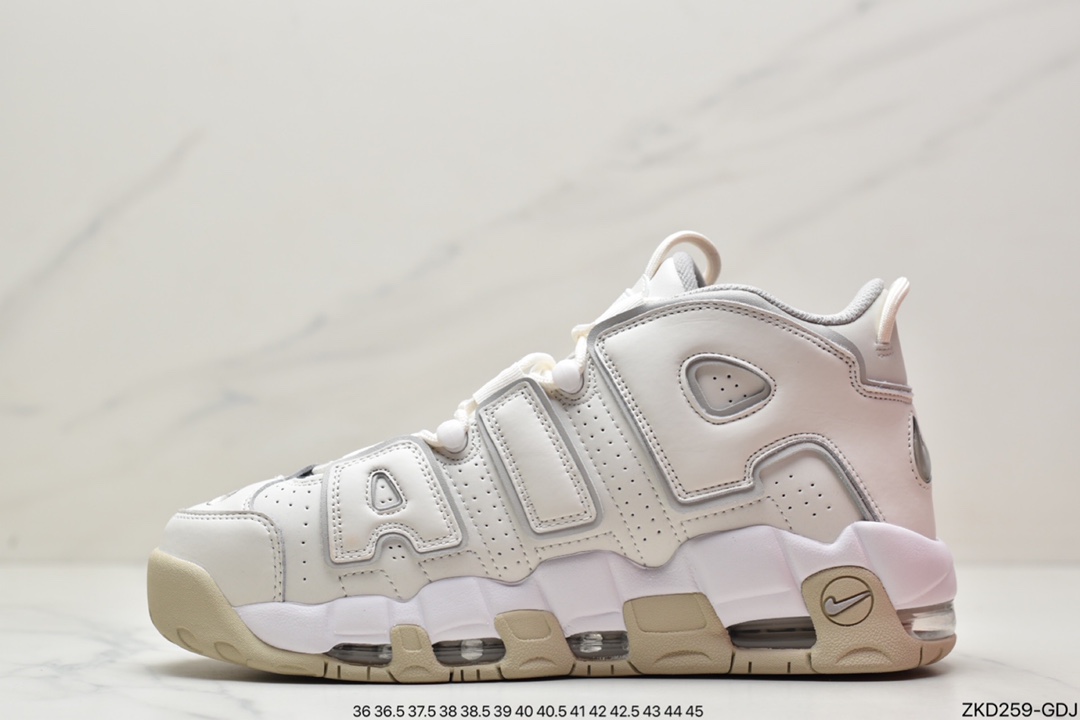 270 Air More Uptempo 代表着历史最高版本皮蓬原盒原标DM1023