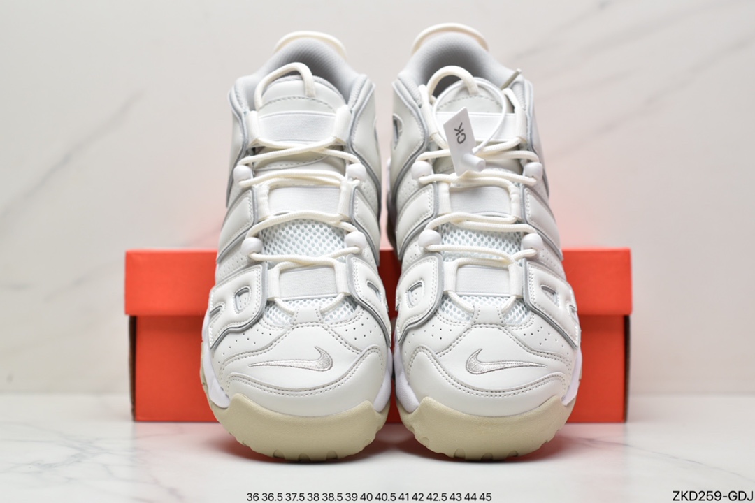 270 Air More Uptempo 代表着历史最高版本皮蓬原盒原标DM1023