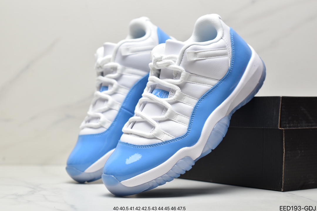 370 耐克Nike Air Jordan 11 Retro Low”Concord Bred”AJ11“ 黑红康扣黑白红”528895