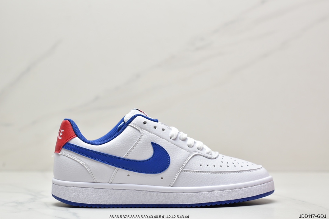 120 耐克Nike Court Borough Low 2”Grey/White/Lake Blue”学院系列板鞋BQ5448