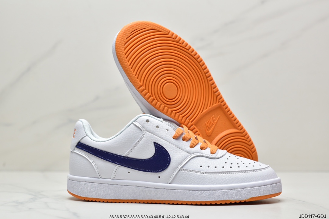 120 耐克Nike Court Borough Low 2”Grey/White/Lake Blue”学院系列板鞋BQ5448