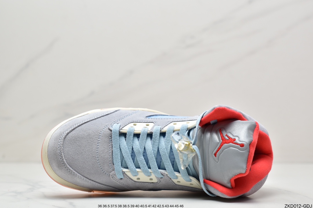 270 乔丹/Air Jordan  aj5 AJ5 乔丹5代 乔5 乔丹5 Trophy Room x Air Jordan 5 “Ice Blue” CI1899-400