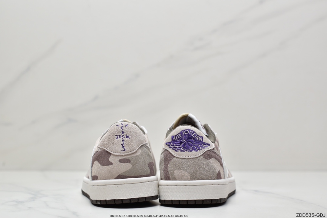 230 Travis Scott x Fragment x Air Jordan 1 Low 低帮 DM7866-128