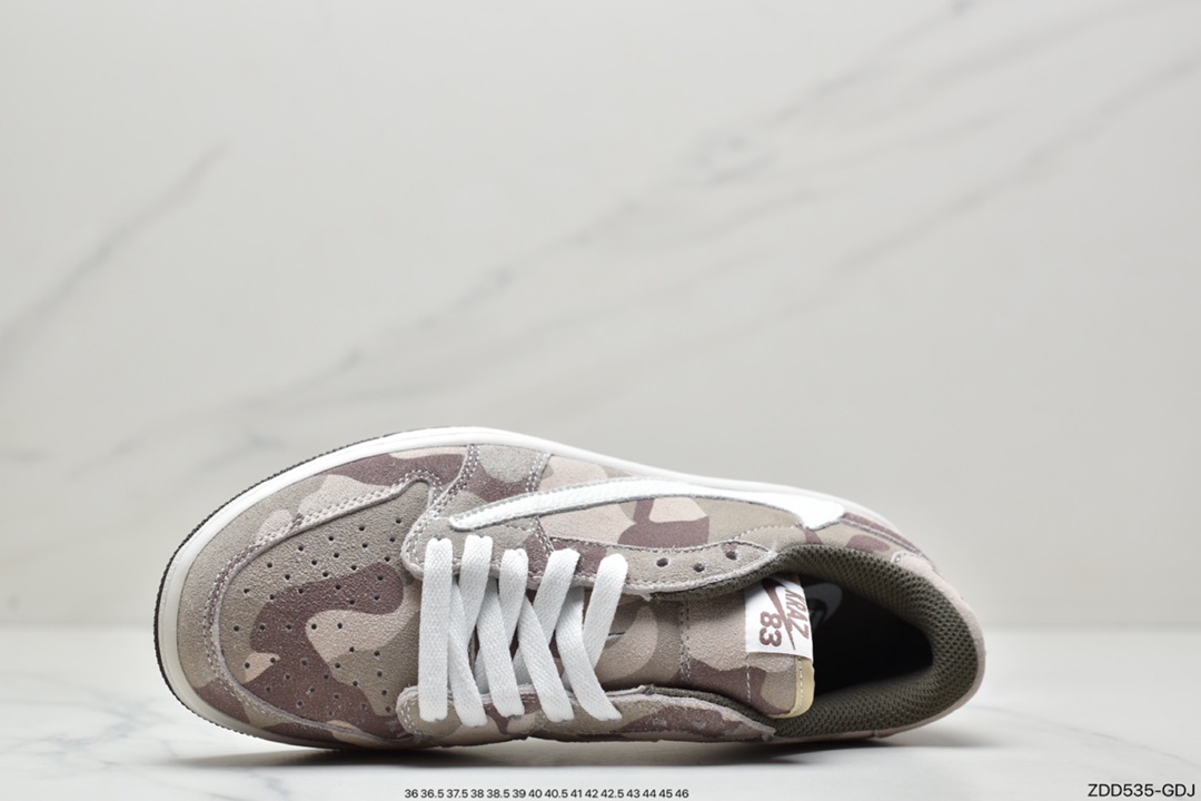 230 Travis Scott x Fragment x Air Jordan 1 Low 低帮 DM7866-128