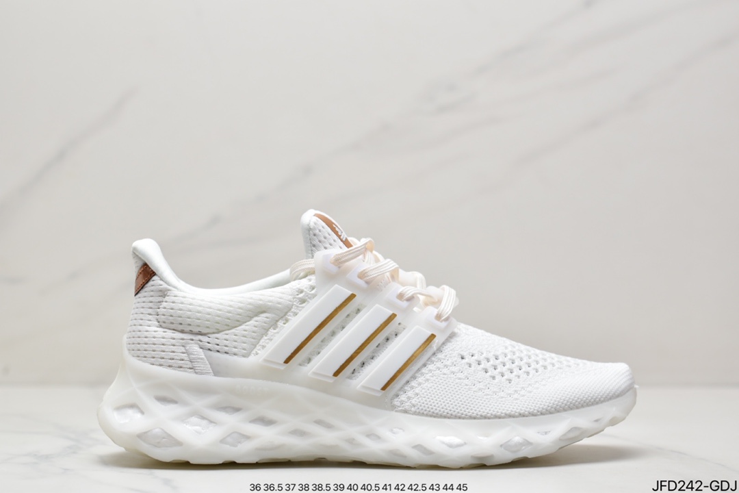 170 阿迪达斯ULTRABOOST WER DNA针织透气鞋面真爆大底复古跑鞋GY8081