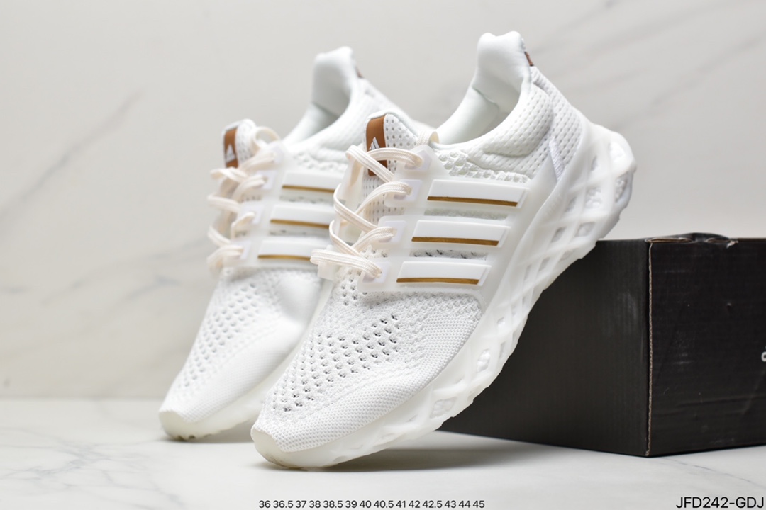 170 阿迪达斯ULTRABOOST WER DNA针织透气鞋面真爆大底复古跑鞋GY8081