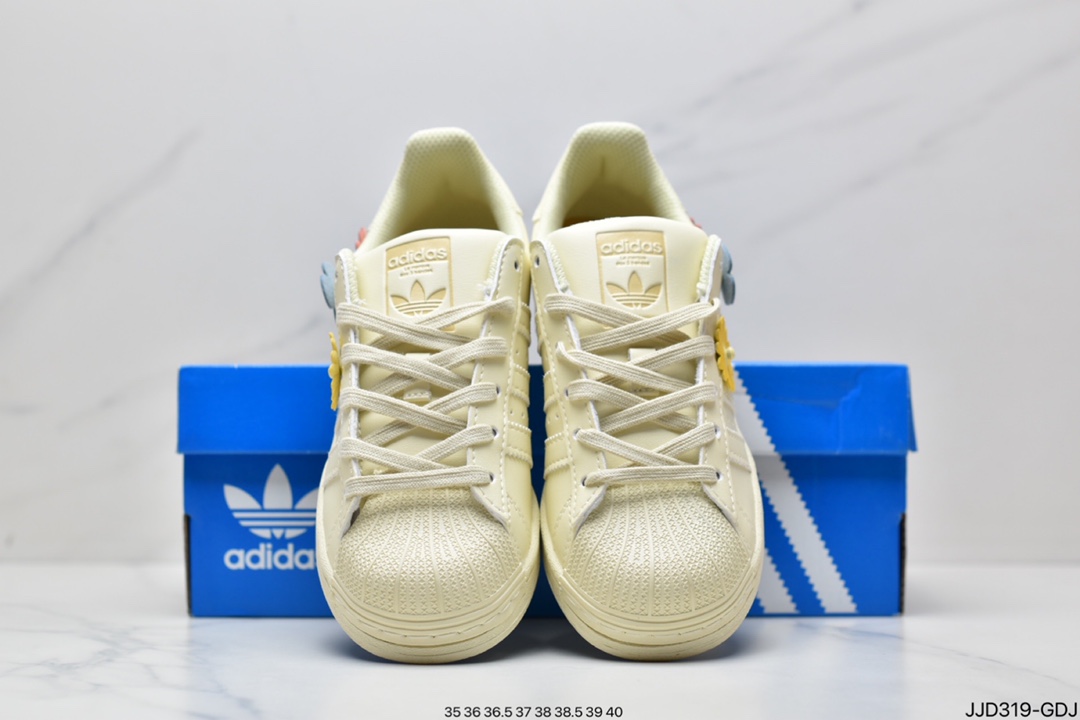 130  Originals Superstar”White/Black/Gold”贝壳头运动板鞋