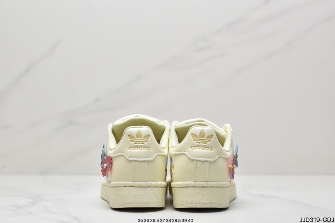 130  Originals Superstar”White/Black/Gold”贝壳头运动板鞋