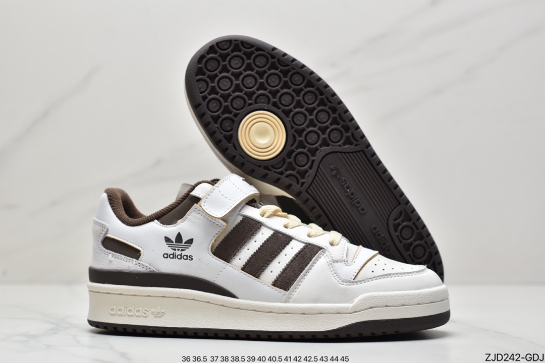 240 阿迪达斯Adidas三叶草 Originals Forum 84 Low 罗马系板鞋
