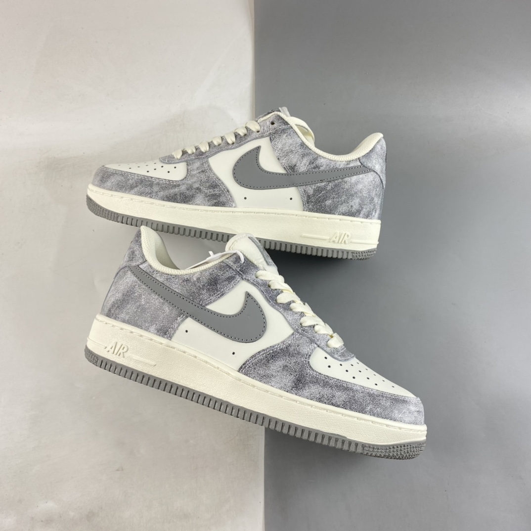 P240 Nike Air Force 1’07 Low 岩石灰配色 空军一号低帮休闲板鞋 BL5866-901