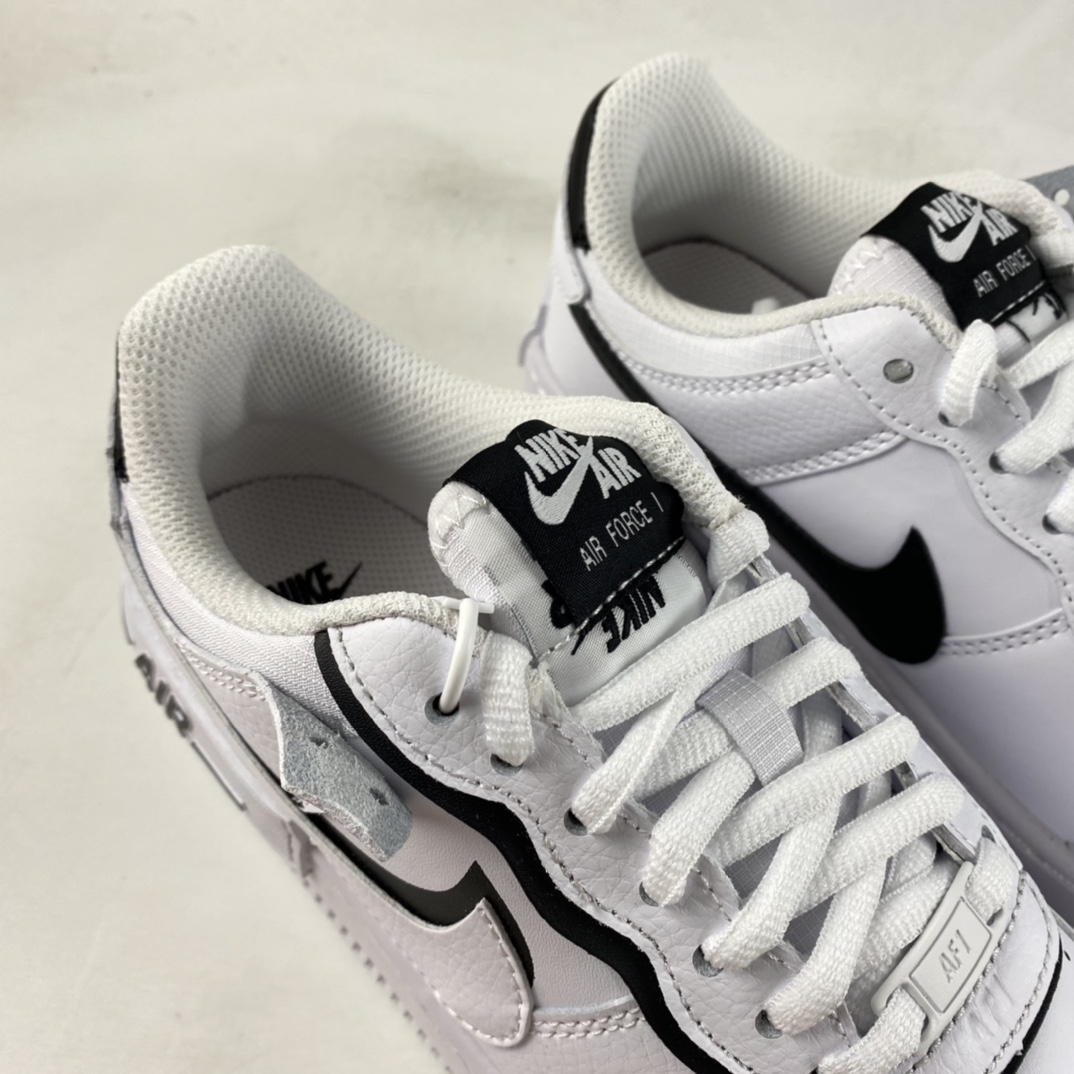 P200  Nike Air Force 1 Shadow 空军一号轻量增高低帮百搭板鞋 CQ0919-001
