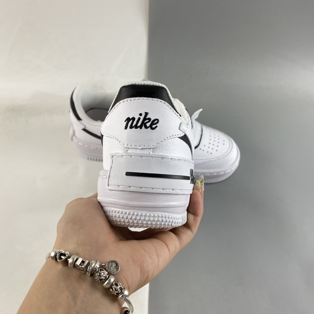 P200  Nike Air Force 1 Shadow 空军一号轻量增高低帮百搭板鞋 CQ0919-001