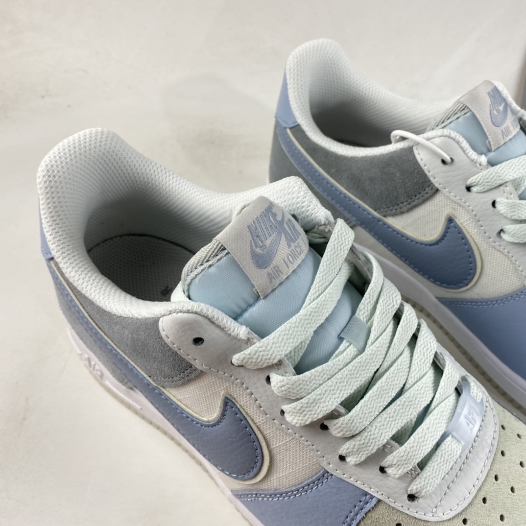 P200  Nike Air Force 1’07 Low 幻影冰蓝 空军一号低帮休闲板鞋 AO2425-400