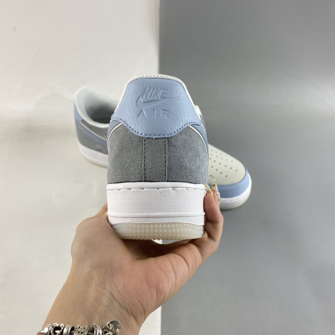 P200  Nike Air Force 1’07 Low 幻影冰蓝 空军一号低帮休闲板鞋 AO2425-400