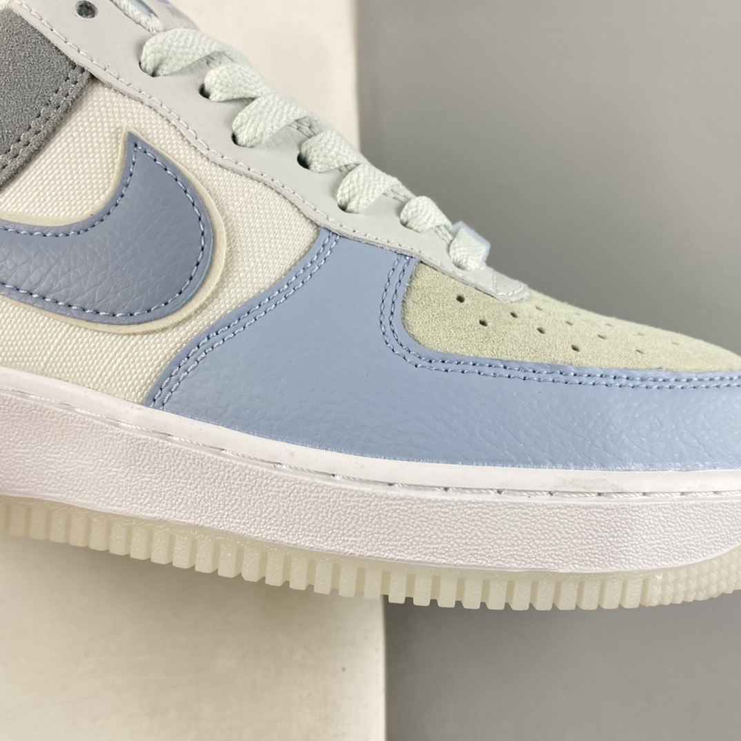 P200  Nike Air Force 1’07 Low 幻影冰蓝 空军一号低帮休闲板鞋 AO2425-400