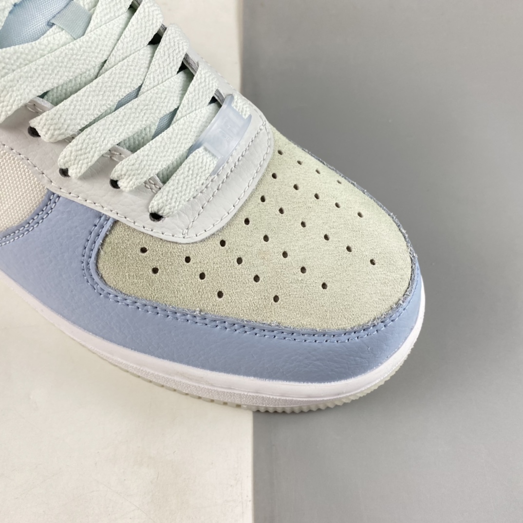 P200  Nike Air Force 1’07 Low 幻影冰蓝 空军一号低帮休闲板鞋 AO2425-400