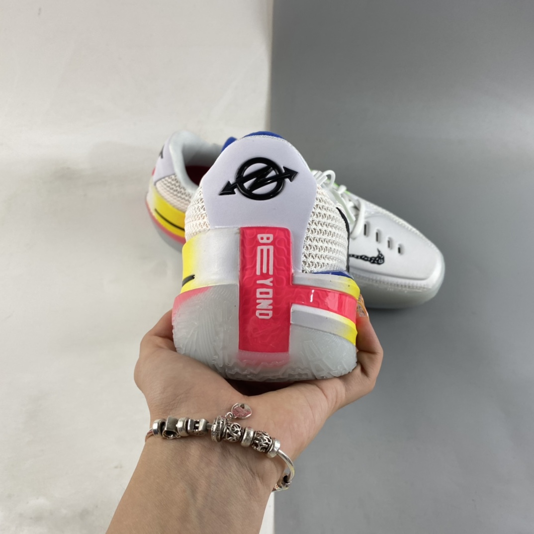 P350  Nike Air Zoom G.T.Cut EP 白彩虹配色 实战系列篮球鞋 DX4112-114