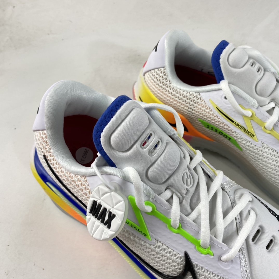P350  Nike Air Zoom G.T.Cut EP 白彩虹配色 实战系列篮球鞋 DX4112-114