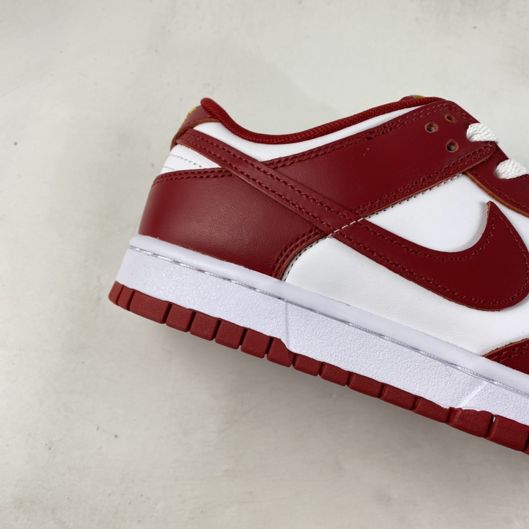 P260  Nike Dunk Low ”Gym Red” 白红金字 SB低帮运动休闲板鞋 DD1391-602