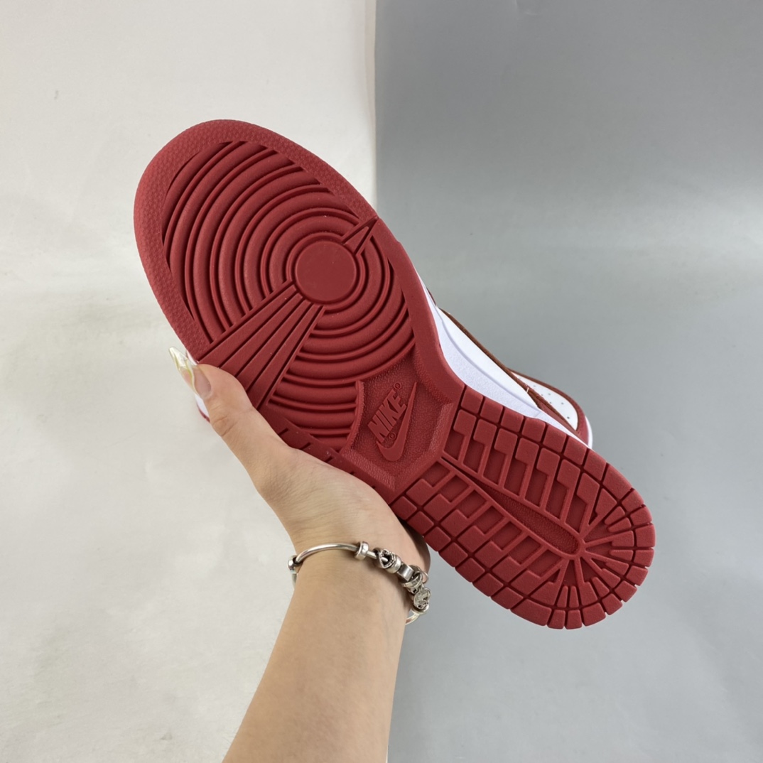P260  Nike Dunk Low ”Gym Red” 白红金字 SB低帮运动休闲板鞋 DD1391-602