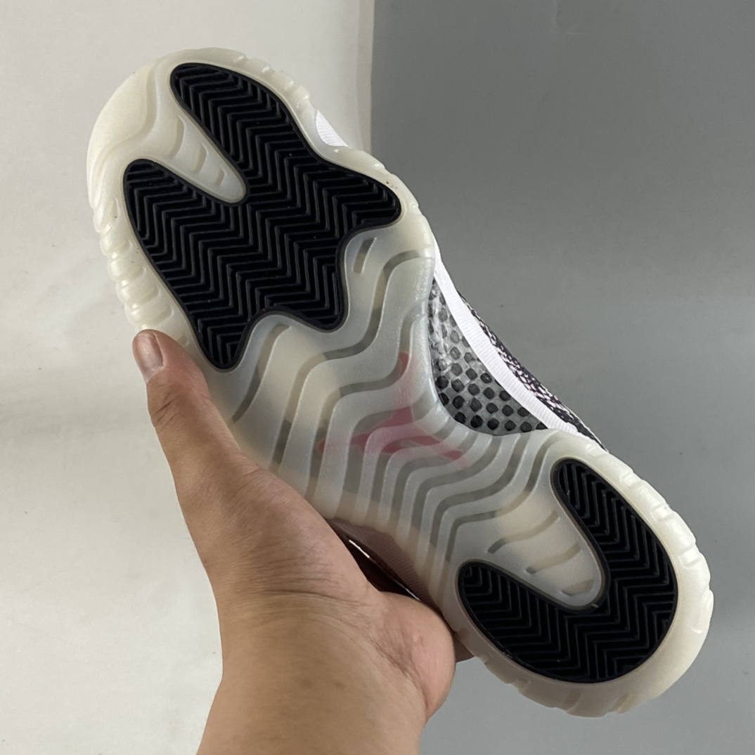 P320  Air Jordan 11 Low SE ”Snakeskin” AJ11 乔11 白蛇纹 CD6846-002