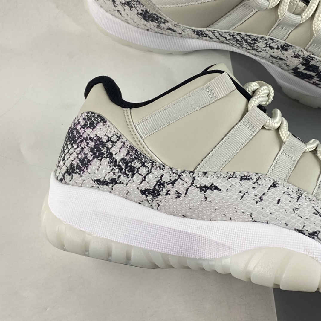 P320  Air Jordan 11 Low SE ”Snakeskin” AJ11 乔11 白蛇纹 CD6846-002