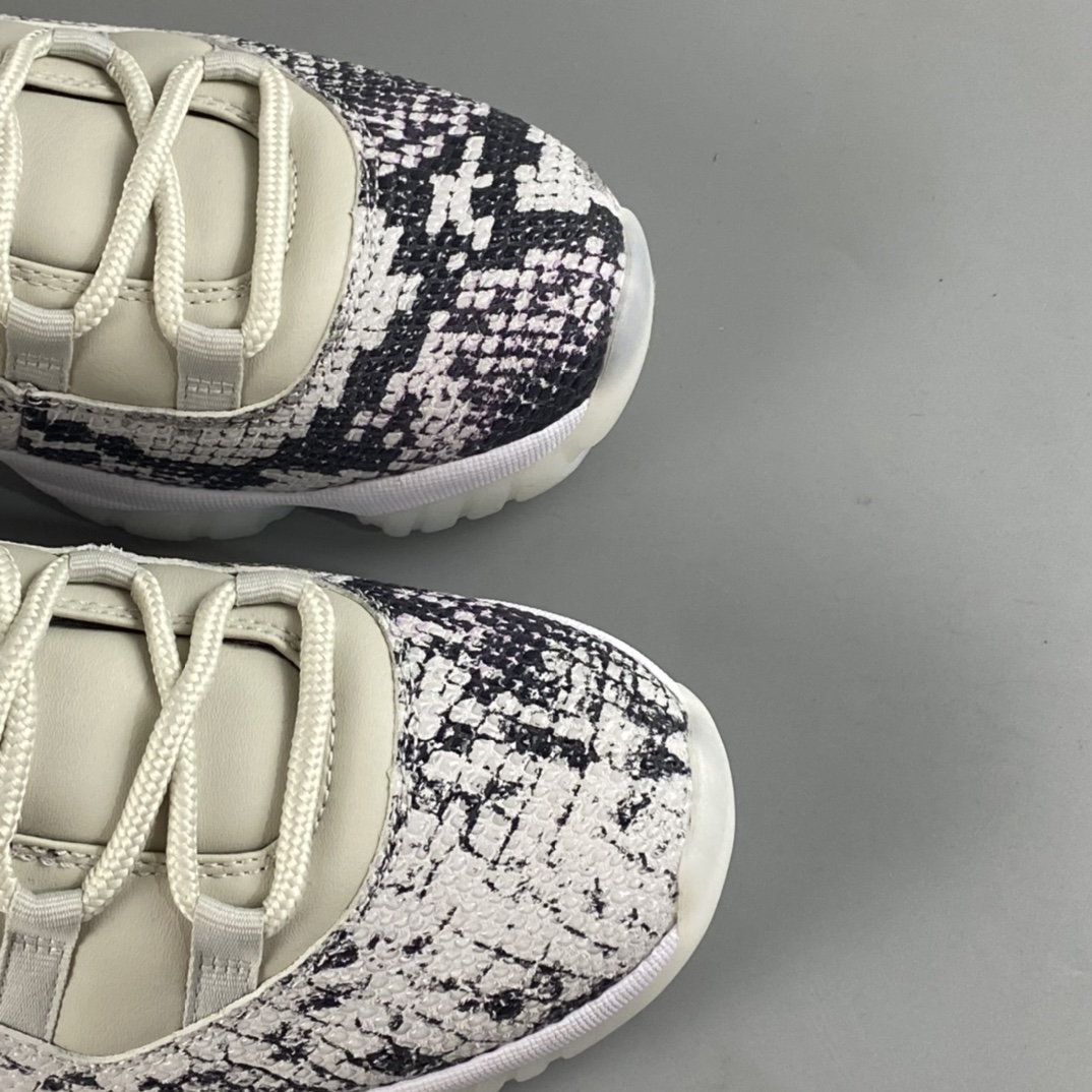 P320  Air Jordan 11 Low SE ”Snakeskin” AJ11 乔11 白蛇纹 CD6846-002