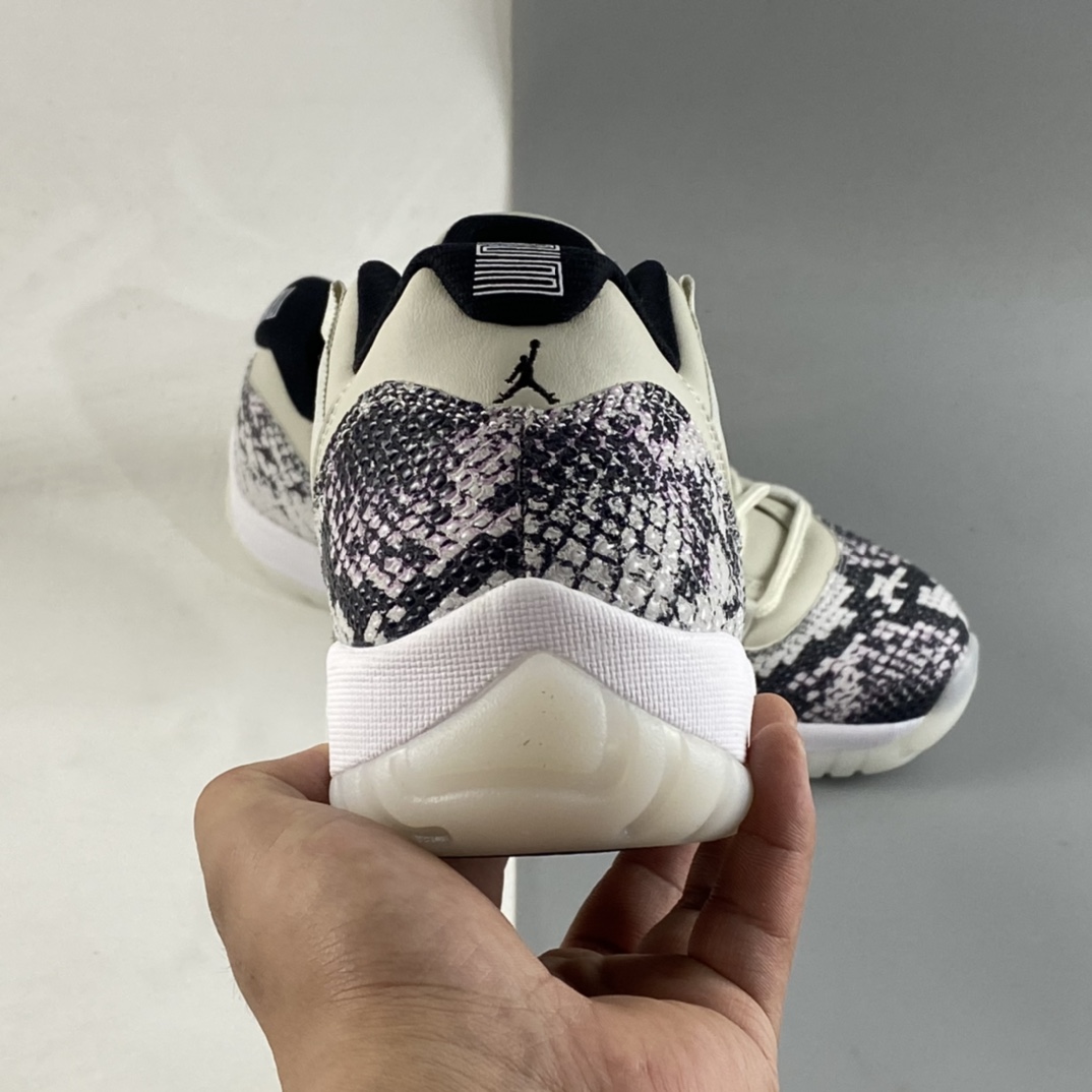 P320  Air Jordan 11 Low SE ”Snakeskin” AJ11 乔11 白蛇纹 CD6846-002