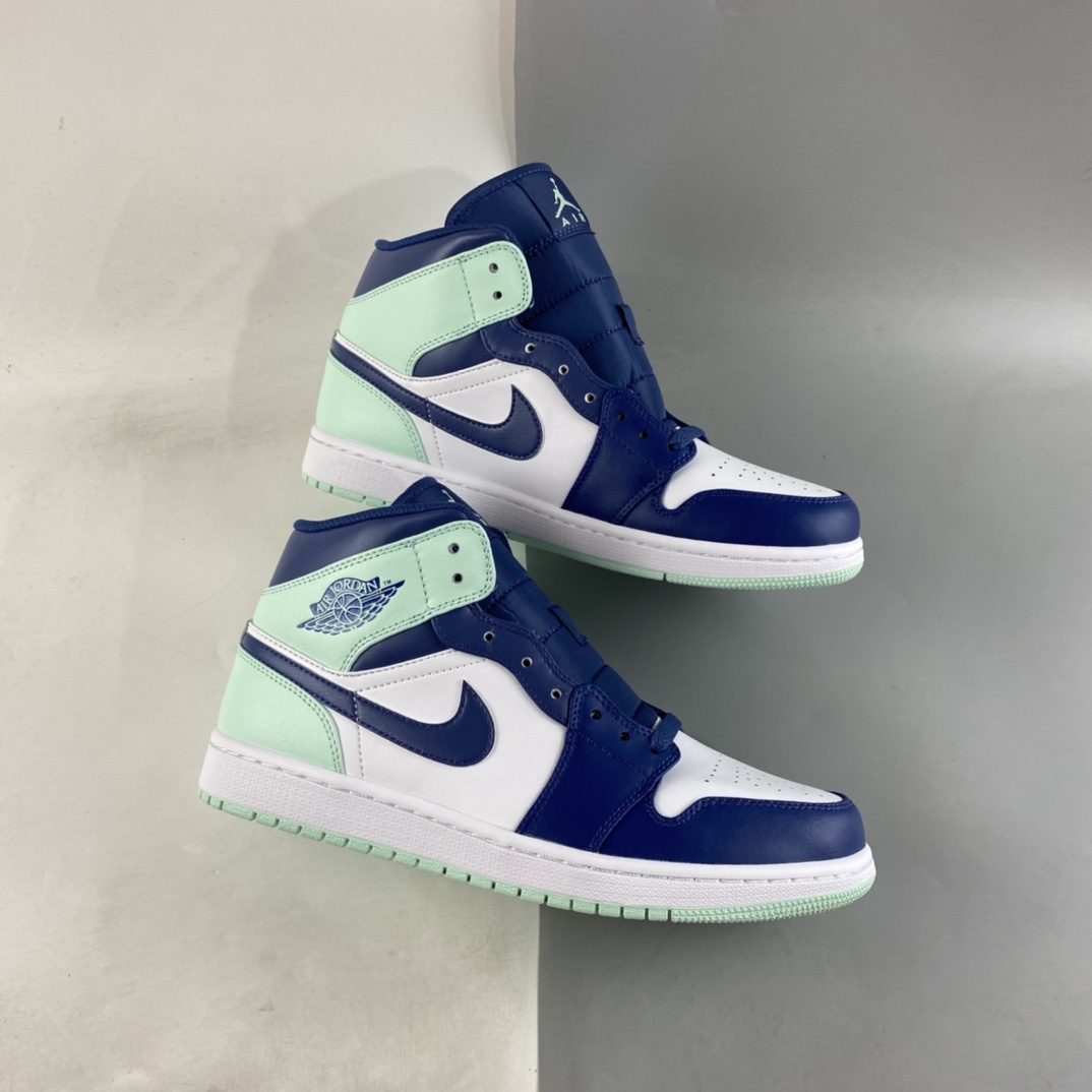 P260  Air Jordan 1 Mid AJ1 乔1 中帮百搭休闲运动板鞋 554724-413
