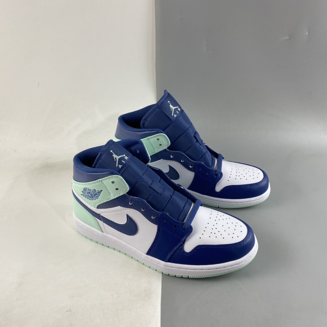 P260  Air Jordan 1 Mid AJ1 乔1 中帮百搭休闲运动板鞋 554724-413