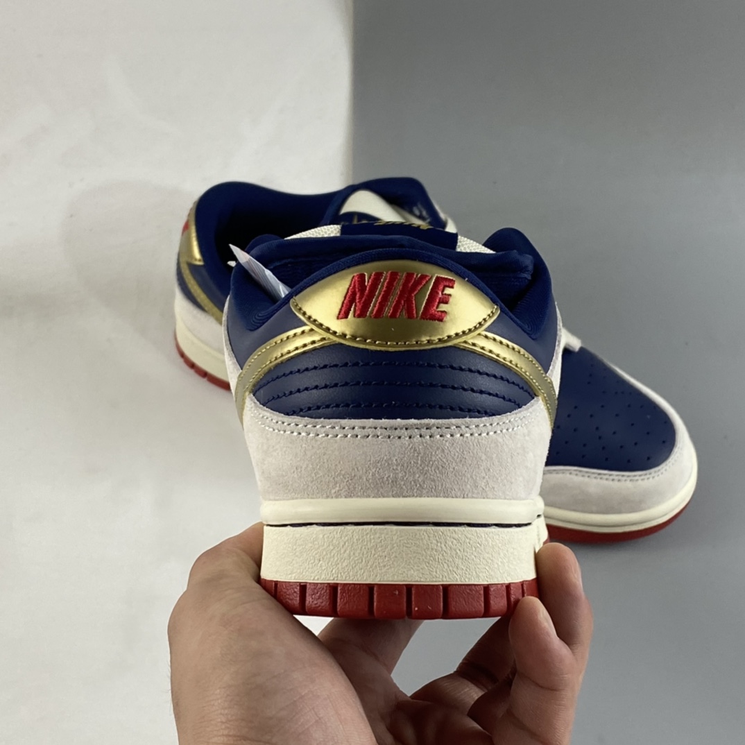 P320  Nike Dunk Low Rro ”Old Spice” 白蓝金 SB低帮运动休闲板鞋 304292-272