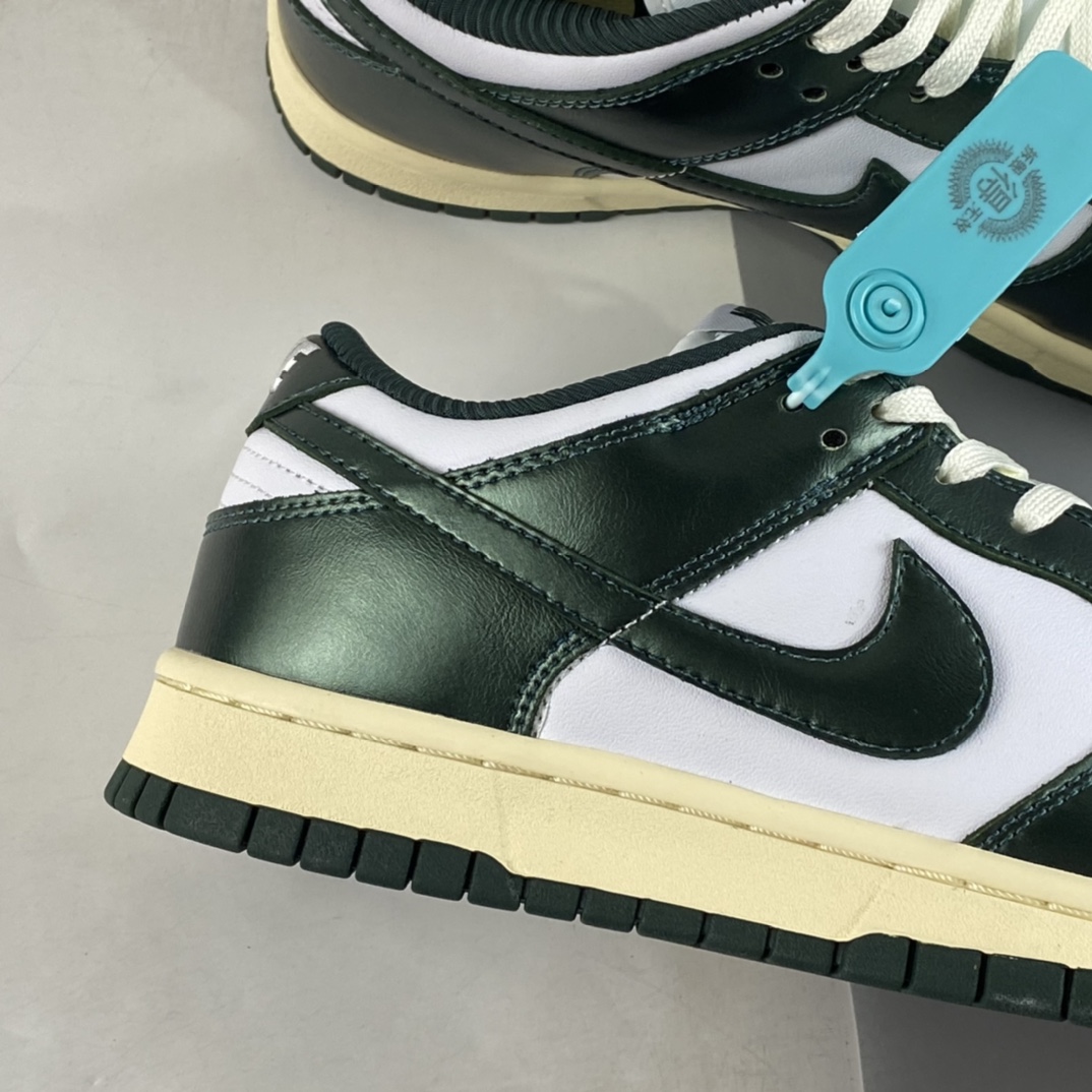 P220  Nike SB Dunk Low ”Vintage Green” 海军绿做旧 SB扣碎篮板时尚休闲板鞋 DQ8580-100