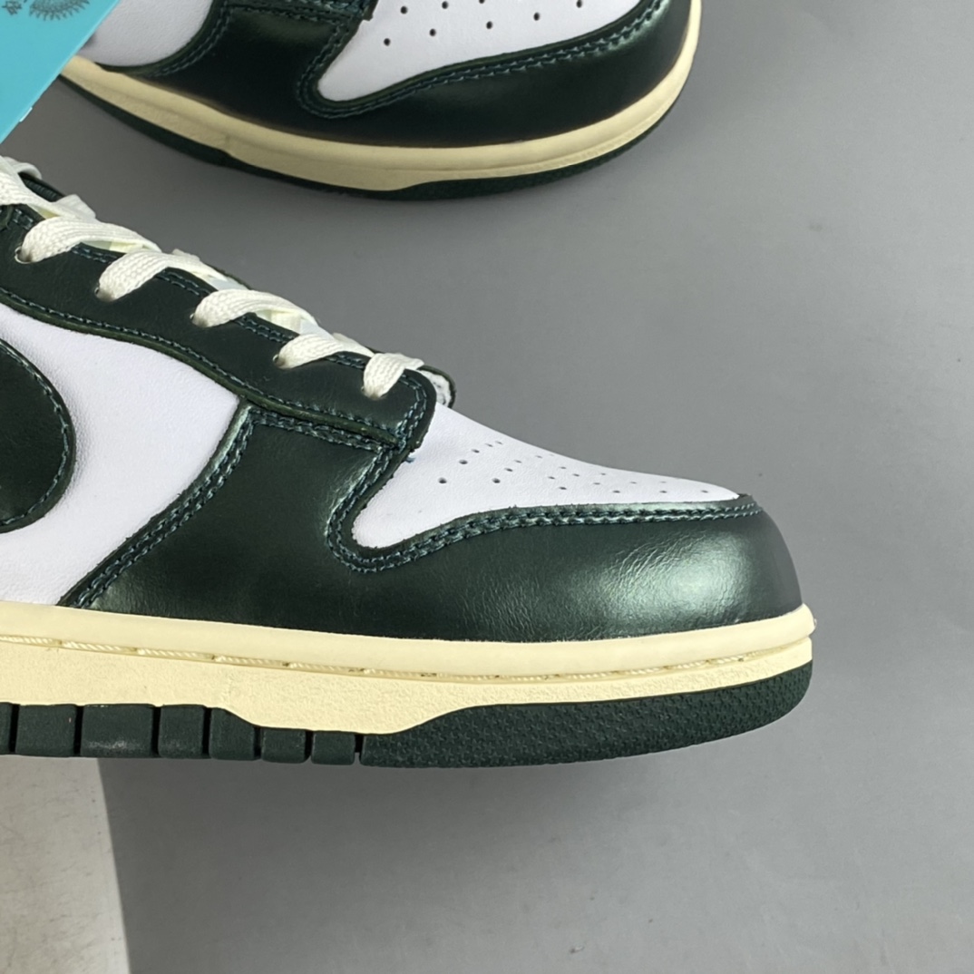 P220  Nike SB Dunk Low ”Vintage Green” 海军绿做旧 SB扣碎篮板时尚休闲板鞋 DQ8580-100