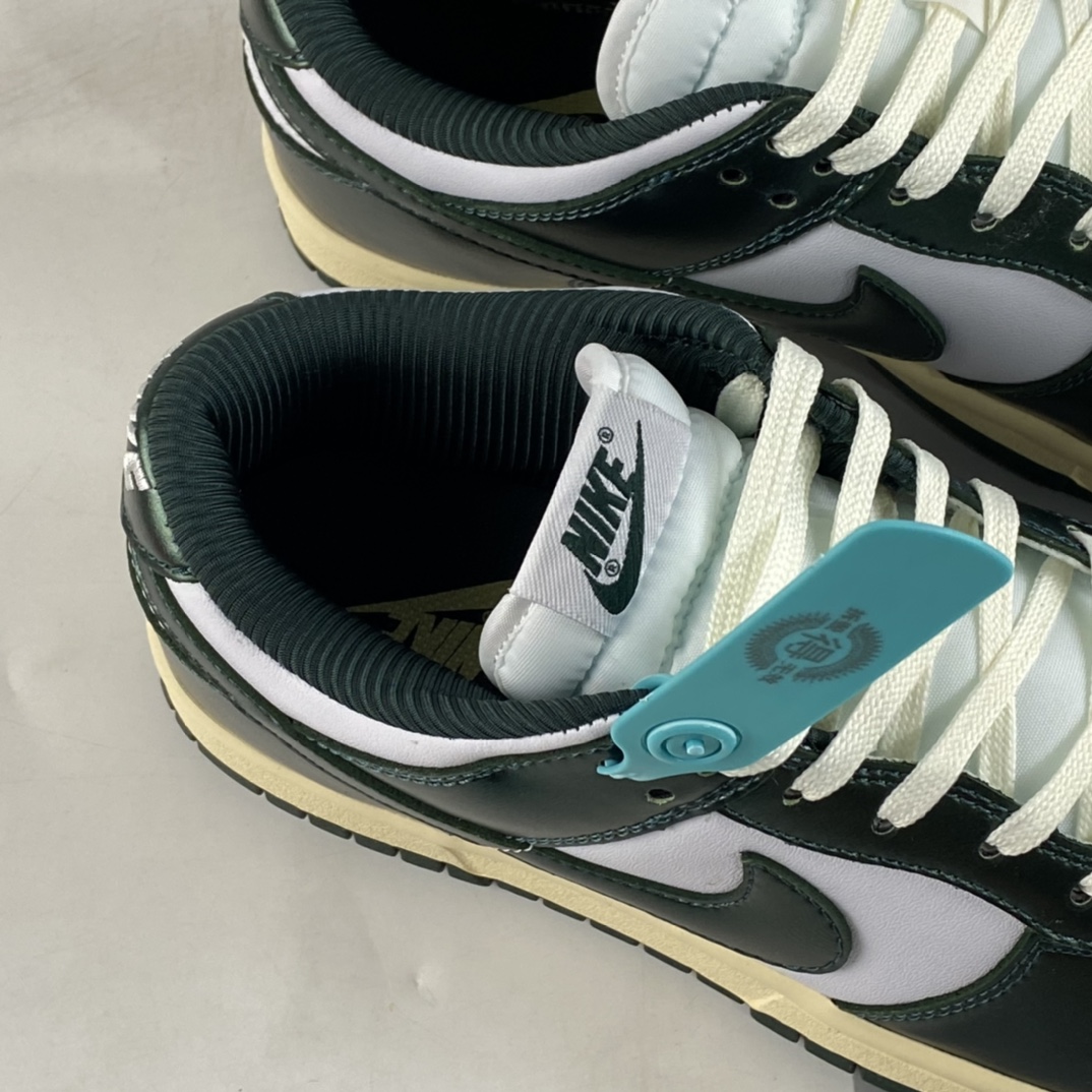 P220  Nike SB Dunk Low ”Vintage Green” 海军绿做旧 SB扣碎篮板时尚休闲板鞋 DQ8580-100