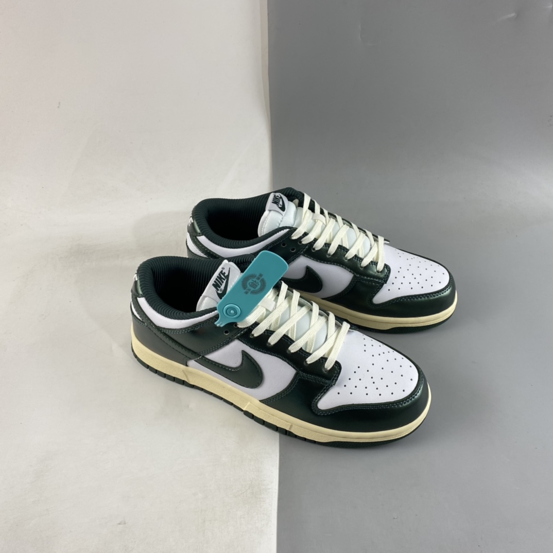 P220  Nike SB Dunk Low ”Vintage Green” 海军绿做旧 SB扣碎篮板时尚休闲板鞋 DQ8580-100