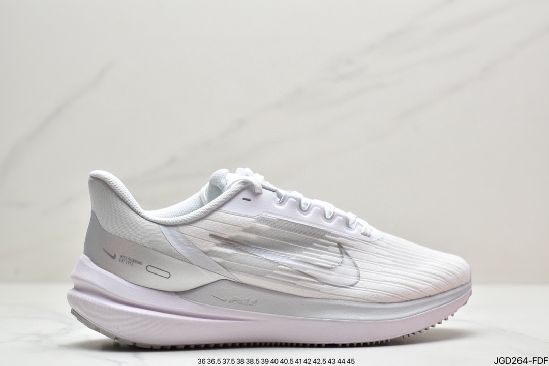 180 耐克Nike Air Zoom Winflo 9登月系列针织面透气训跑练步鞋 DD8686