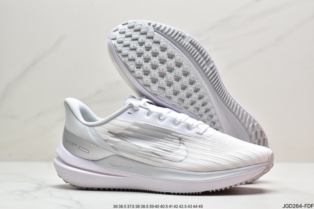 180 耐克Nike Air Zoom Winflo 9登月系列针织面透气训跑练步鞋 DD8686